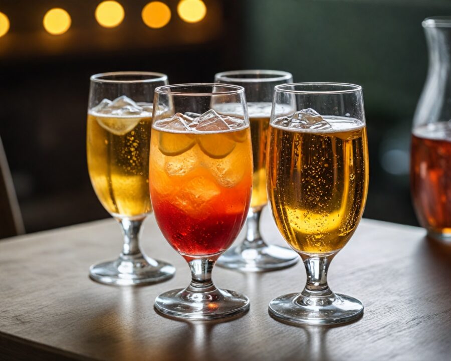 Como fazer receita de bebida espumante sem álcool