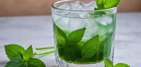 Como fazer um drink sem álcool com hortelã refrescante