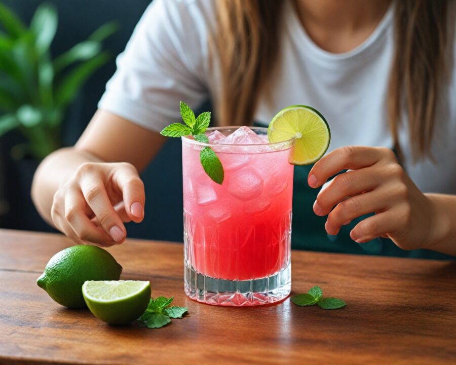Como fazer drink rosa sem álcool: receita fácil e deliciosa