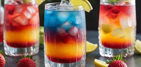 Como fazer drink colorido sem álcool em casa