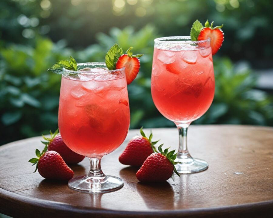 Receita de drink sem álcool com morango: refrescante e fácil