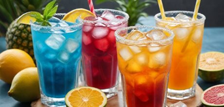 Bebidas geladas sem álcool para refrescar no verão
