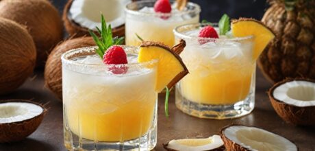Receitas fáceis de drink sem álcool com coco