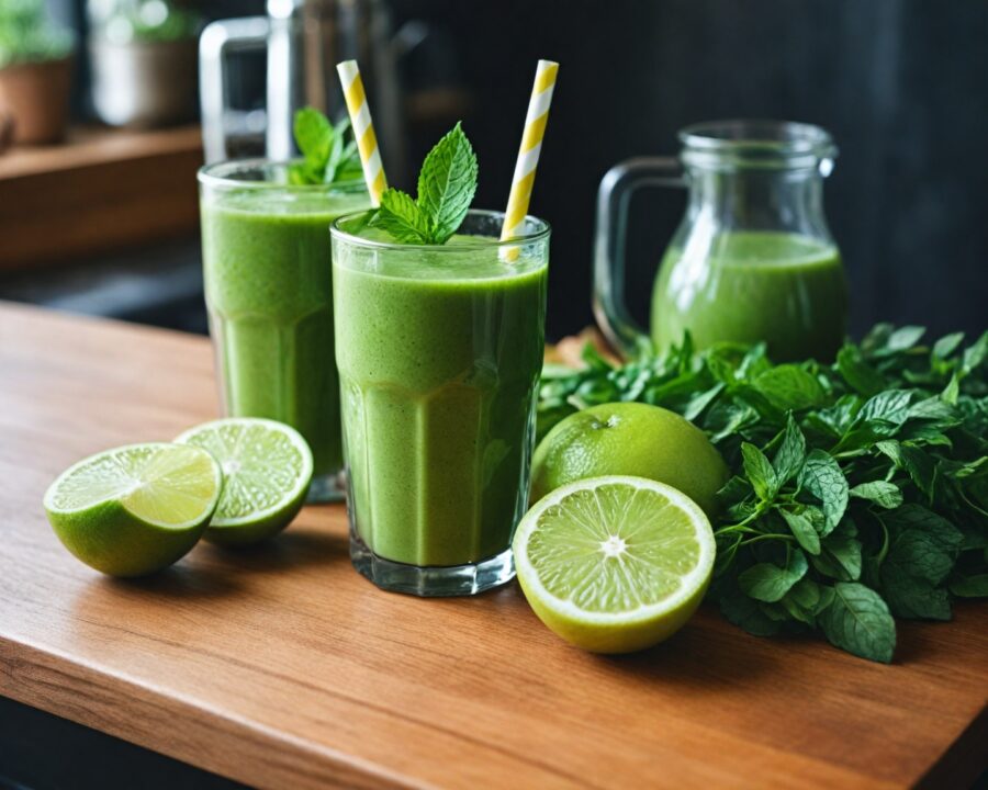 Receita de drink verde detox sem álcool: fácil e saudável