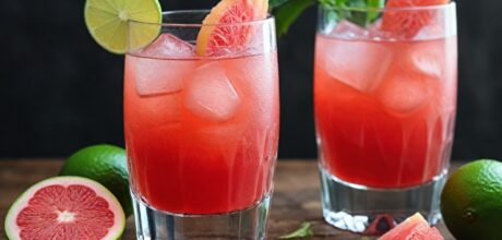 Como fazer drink sem álcool com suco de goiaba e limão