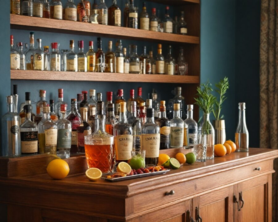 Como organizar estação de bar para eventos em casa