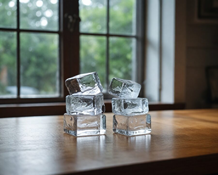 Como fazer gelo transparente em casa facilmente