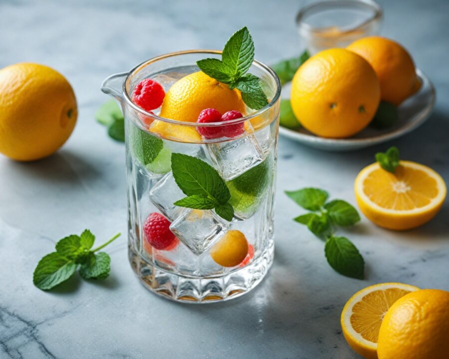 Como fazer gelo saborizado para bebidas incríveis