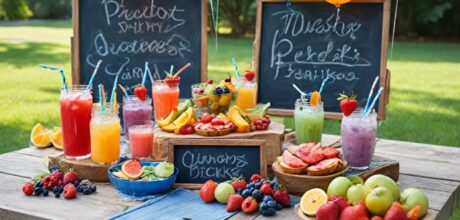 Bebidas infantis sem álcool: opções saudáveis e criativas