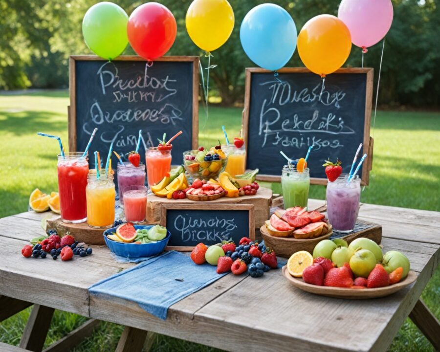 Bebidas infantis sem álcool: opções saudáveis e criativas