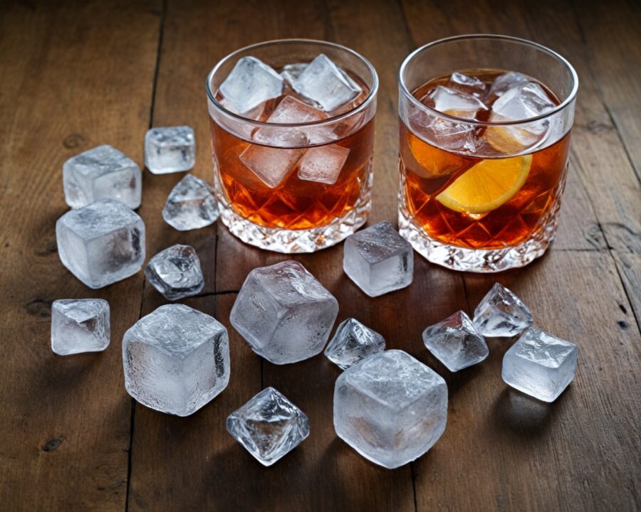 Como escolher a melhor forma de gelo grande para suas bebidas