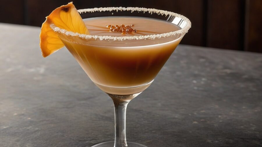 Como preparar Salted Caramel Martini doce salgado