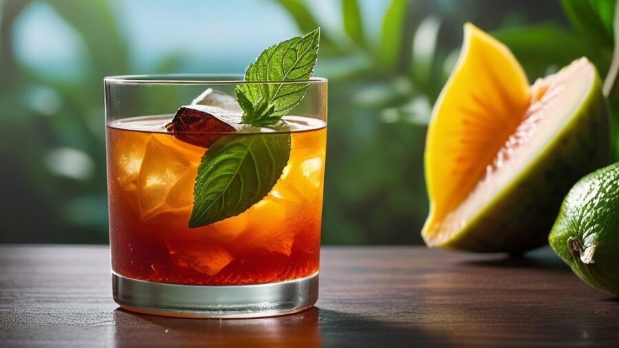 Drinks com Vodka e Tamarindo Agridoce Exótico