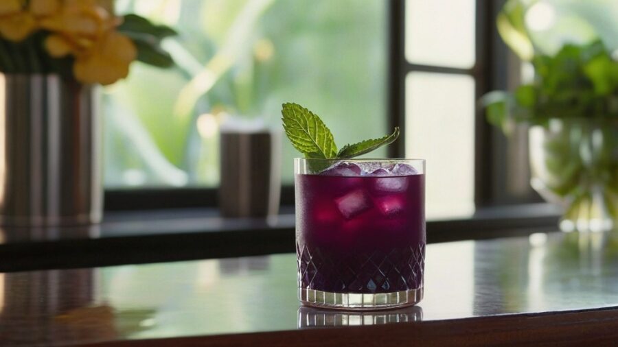 Drinks com Vodka e Açaí Brasileiro Energético