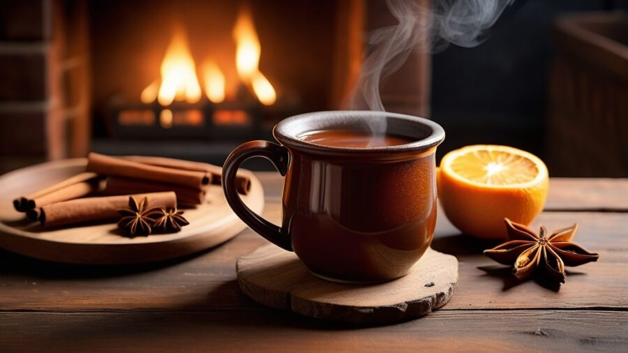 Wassail Inglês Tradicional Virgem: Receita e História